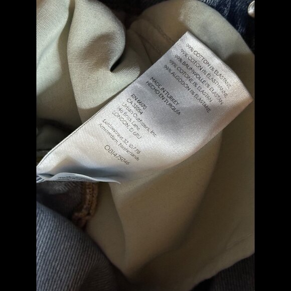 BDG Urban Outfitters Jeans 24 Womens Blue Stretch High Rise Flare Frayed Denim - Picture 10 of 10